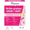 VITAVEA Fat Burner Day/ Night riebalų degintojas, 30 augalinės kilmės kapsulių