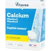 Vitavea Kalcis + vitaminai C ir D3, 24 kramtomos tabletės