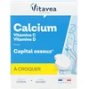 Vitavea Kalcis + vitaminai C ir D3, 24 kramtomos tabletės