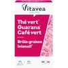 VITAVEA Žalioji arbata, guarana ir žalia kava riebalų deginimui, 45 augalinės kilmės kapsulės