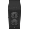 „Aerocool Graphite v3 Mid Tower“ – Juodas
