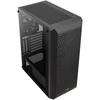 Aerocool Beam-G-BK-v1 Midi-Tower, Tempered Glass - juodos spalvos