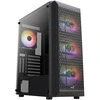 Aerocool Beam-G-BK-v2 Mid Tower, Tempered Glass – Juodas