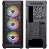 Aerocool Beam-G-BK-v2 Mid Tower, Tempered Glass – Juodas