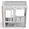 Aerocool D501A PC case, Mid Tower, ATX, Tempered Glass – baltas