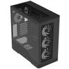 Aerocool D520A PC Case, Mid Tower, ATX, Tempered Glass, RGB – Juodas