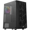 Aerocool Hive-G-BK-v3 „Midi Tower“ Juoda