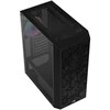 Aerocool Hive-G-BK-v3 „Midi Tower“ Juoda