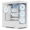 Aerocool P500A PC Case, Mid-Tower, ATX, Tempered Glass, RGB – Baltas