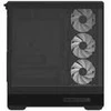 Aerocool P500B PC Case, Midi Tower, ATX, Tempered Glass, RGB – Juodas
