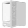 Aerocool P500B PC Case, Mid Tower, ATX, Tempered Glass, RGB - Baltas