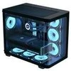 Aerocool P500C PC Case, Mid Tower, ATX, Tempered Glass – Juodas