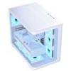Aerocool P500C PC Case, Mid Tower, ATX, Tempered Glass – baltas