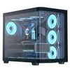 Aerocool P500C PC Case, Mid Tower, ATX, Tempered Glass – Juodas