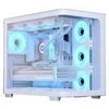 Aerocool P500C PC Case, Mid Tower, ATX, Tempered Glass – baltas