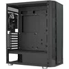 „Aerocool Prism Mid Tower“ korpusas, grūdintas stiklas – Juodas