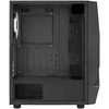 Aerocool Scape-G-BK-v3 Midi-Tower, Tempered Glass, ARGB – juodos spalvos