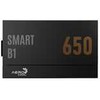 AeroCool Smart B1 80 PLUS Bronze maitinimo blokas, PCIe 5.1, ATX 3.1 - 650 W, juodas