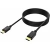 Akasa 16K DisplayPort Cable - 2m, juodas