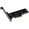Akasa M.2 X4 PCI-E Adapteris Card – juodas PCB