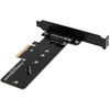 Akasa M.2 X4 PCI-E Adapteris Card – juodas PCB