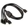Akasa RGB 4-way splitter cable – 50 cm