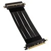 Akasa Riser Juodas X2 Mark IV, Premium PCIe 4.0 x16 stovo kabelis, 20 cm - juodas