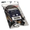 Akasa SATA Power Y Cable – 30cm, Pack of 2