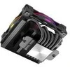 Akasa SOHO H6L M2 Low-Profile CPU-Kühler, ARGB - 120mm, juodas