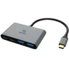 AKASA šakotuvas USB-C su 2x C tipo + 2x A tipo USB 3.2