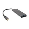 Akasa USB Type C iki 4x USB Type A – sidabrinė