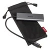 Akasa USB Type C iki 4x USB Type A – sidabrinė
