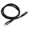 Akasa USB Type-C į USB Type-C 100W PD įkrovimo laidas – juodas