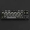 AKKO Juodas &amp; auksinis 5087S Klaviatūra žaidimams, RGB Akko V3 Kreminis Geltona Pro Switches, ISO DE, juodas &amp; auksinis