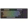 AKKO Juodas &amp; auksinis 5087S Klaviatūra žaidimams, RGB Akko V3 Kreminis Geltona Pro Switches, ISO DE, juodas &amp; auksinis