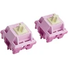 Klaviatūra Akko V3 Creamy Violetinė Pro, mechaniniai, 5-Pin, tactile MX-Stem, 30g – 45 vnt
