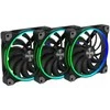 Alpenföhn 140mm Wing Boost 3 ARGB PWM korpuso ventiliatoriuss, Triple – juodos spalvos
