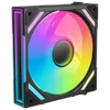 Alpenföhn WingBoost 4 PWM Fan, Reverse, RGB – 120mm, juodas