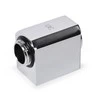 Alphacool Low Profile Adapteris 90 Degree G1/4 Inch Male to G1/4 Inch Female – Rotatable – Chrome