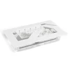 „Alphacool Apex Distroplate Dark Base Pro 901“, ARGB su „Apex“ pompa – balta