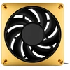 Alphacool Apex Stealth Metall Power korpuso ventiliatorius 120 mm, 3.000 U/min – auksinis