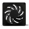 „Alphacool Apex Stealth“ metalinis galios ventiliatorius, 120 mm, 3000 aps./min., juodas