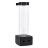 Alphacool Core 200 Aurora ARGB rezervuaras, akrilas - juodas