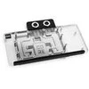 Alphacool Core RX 9070 XT Taichi Vanduo Block, Backplate - Acrylic, Juodas