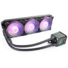 Alphacool Eisbaer 360 Aurora 1.1 ARGB All-in-One Liquid Cooler - 360mm, juodos spalvos