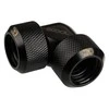 Alphacool Eiszapfen Adapteris 90 Degree 16mm OD to 16mm OD Hardtube – juodas