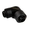 Alphacool varveklio jungtis 90 laipsnių nuo G1/4 colio AG iki 13/10 mm – pasukama, juoda