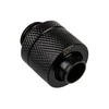 Alphacool Eiszapfen straight connector G1/4 inch female thread to 13/10mm – juodas