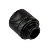 Alphacool Eiszapfen straight connector G1/4 inch female thread to 13/10mm – juodas