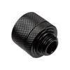 Alphacool Eiszapfen connector straight G1/4 inch female thread to 16/10mm – juodas